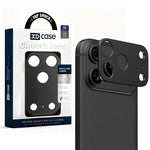 XDcase メタルフラット＆ホロー カメラレンズプロテクター、iPhone 17 Pro Max 用、iPhone 17 Pro 用