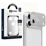 XDcase メタルフラット＆ホロー カメラレンズプロテクター、iPhone 17 Pro Max 用、iPhone 17 Pro 用