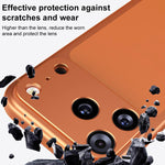 XDcase メタルフラット＆ホロー カメラレンズプロテクター、iPhone 17 Pro Max 用、iPhone 17 Pro 用