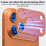 XDcase メタルフラット＆ホロー カメラレンズプロテクター、iPhone 17 用