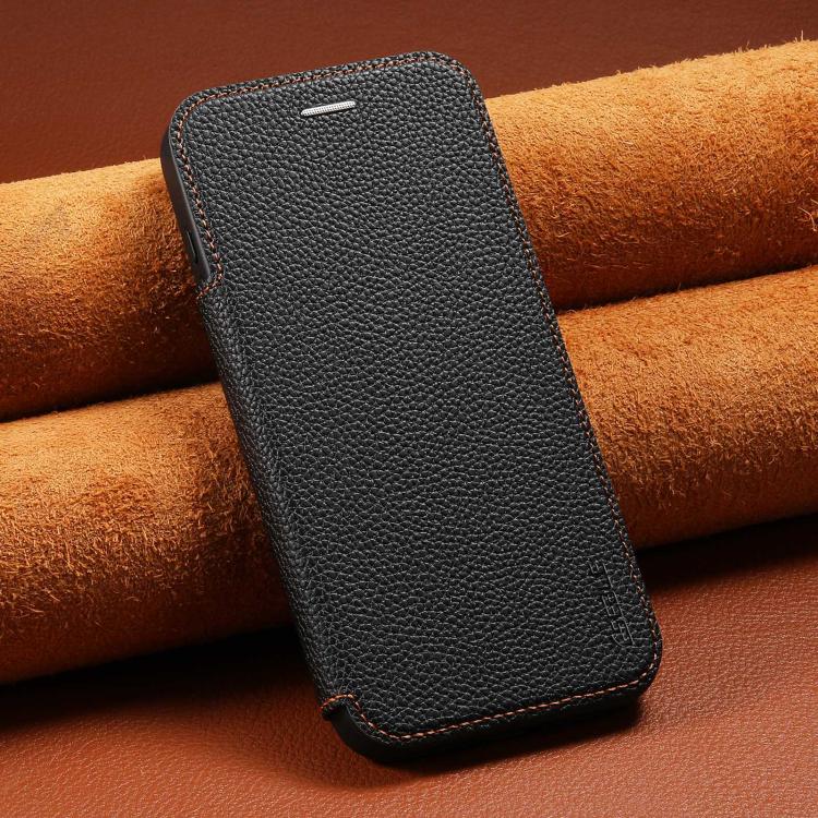 ESEBLE 超薄型カードスロット付き磁気ヴィーガンレザースマホケース、iPhone 17 Pro Max用、iPhone 17 Pro用、iPhone 17用、iPhone Air用