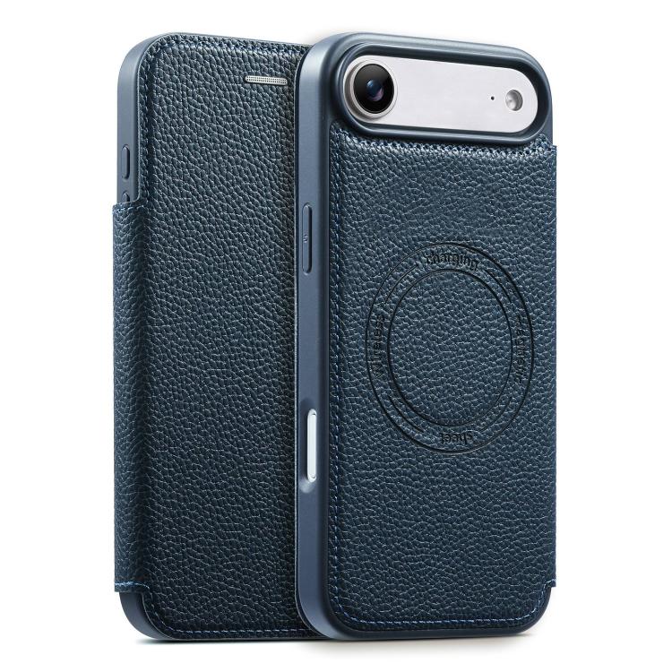 ESEBLE 超薄型カードスロット付き磁気ヴィーガンレザースマホケース、iPhone 17 Pro Max用、iPhone 17 Pro用、iPhone 17用、iPhone Air用
