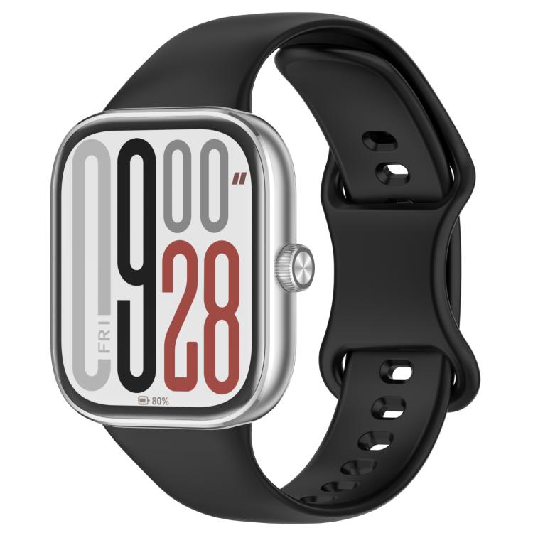 xDfind Solid Color Butterfly Buckle Silicone Watch Band, For Xiaomi Band 10 Pro / 9 Pro / Redmi Watch 6