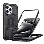 隠し金属ホルダーマグネティック衝撃吸収スマホケース、iPhone 15 Pro Max用、iPhone 15 Pro用、iPhone 15 Plus / 14 Plus用、iPhone 15用、iPhone 14 / 13用、iPhone 14 Pro用、iPhone 14 Pro Max用、iPhone 13 Pro Max用
