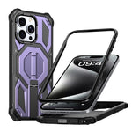 隠し金属ホルダーマグネティック衝撃吸収スマホケース、iPhone 15 Pro Max用、iPhone 15 Pro用、iPhone 15 Plus / 14 Plus用、iPhone 15用、iPhone 14 / 13用、iPhone 14 Pro用、iPhone 14 Pro Max用、iPhone 13 Pro Max用
