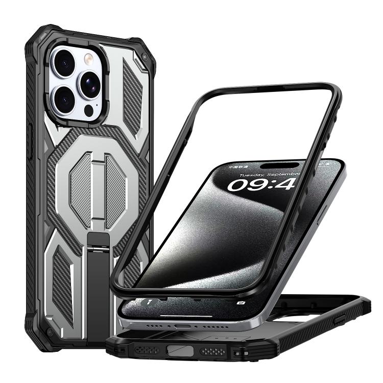 隠し金属ホルダーマグネティック衝撃吸収スマホケース、iPhone 15 Pro Max用、iPhone 15 Pro用、iPhone 15 Plus / 14 Plus用、iPhone 15用、iPhone 14 / 13用、iPhone 14 Pro用、iPhone 14 Pro Max用、iPhone 13 Pro Max用
