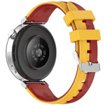 xDfind Ice Crystal Texture Two Color Silicone Watch Band, For Huawei Watch GT 6 / 5 / 4 41mm