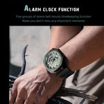 NORTH EDGE Mercury Outdoor Sports Zinc Alloy 5ATM Luminous Electronic Watch