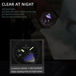 NORTH EDGE Mercury Outdoor Sports Zinc Alloy 5ATM Luminous Electronic Watch