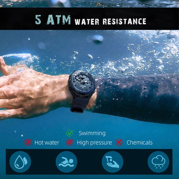 NORTH EDGE Mercury Outdoor Sports Zinc Alloy 5ATM Luminous Electronic Watch