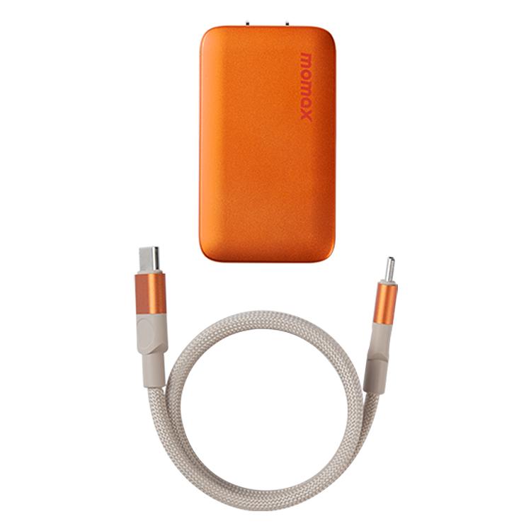 MOMAX UM79 1チャージウルトラ 45W 2ポート GaN スリム高速充電キット、USプラグ