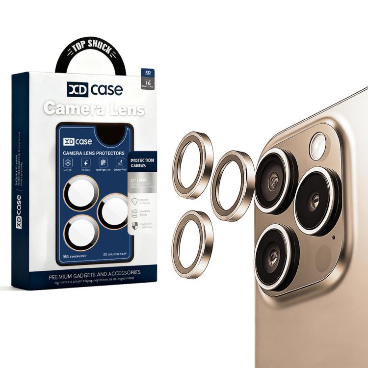 XDcase AF + AR Hawkeye Camera Lens Protector with Alignment Tool, For iPhone 16 Pro / 16 Pro Max