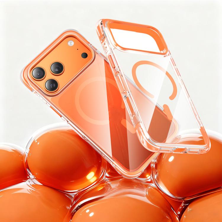 真空エアバッグTPU＋アクリル磁気衝撃吸収スマホケース、iPhone 17 Pro Max用、iPhone 17 Pro用、iPhone 17用