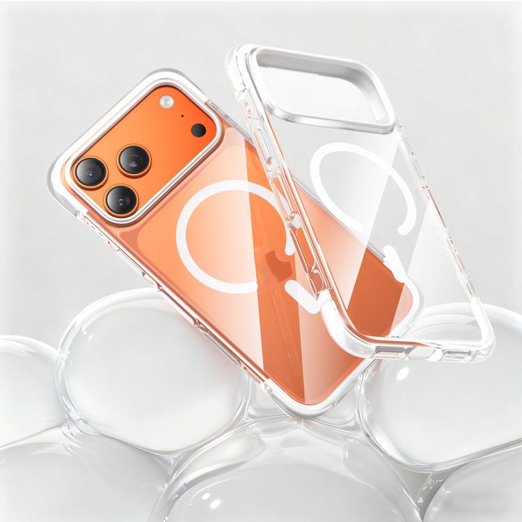 真空エアバッグTPU＋アクリル磁気衝撃吸収スマホケース、iPhone 17 Pro Max用、iPhone 17 Pro用、iPhone 17用