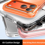真空エアバッグTPU＋アクリル磁気衝撃吸収スマホケース、iPhone 17 Pro Max用、iPhone 17 Pro用、iPhone 17用