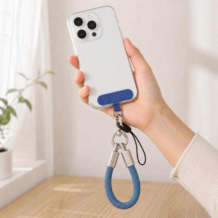XDcase 金属バックル＆ガスケット付き紛失防止スマホリストストラップ、長さ：10.6cm