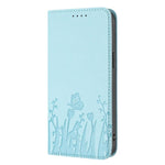 Tulips Butterfly Pattern Magnetic Vegan Leather Phone Case, For iPhone X / XS, For iPhone XS Max, For iPhone XR, For iPhone 8 Plus / 7 Plus