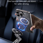 USAMS ZJ087 真空吸着磁気伸縮式スマホホルダー