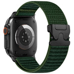 xDfind パラシュートバックル山柄ナイロンウォッチバンド、Apple Watch 42 / 44 / 45 / 46 / 49mm用、Apple Watch 38 / 40 / 41 / S10 42mm用