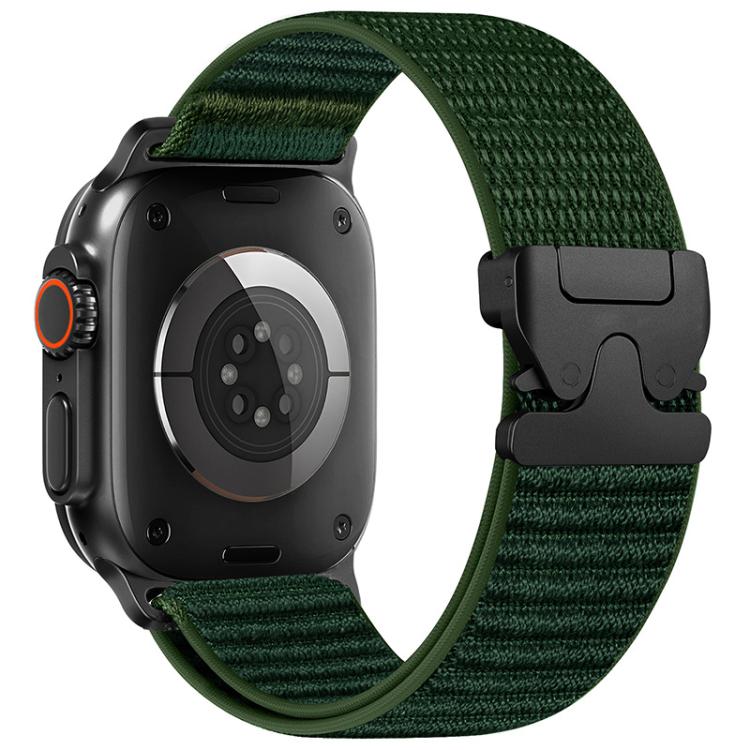xDfind パラシュートバックル山柄ナイロンウォッチバンド、Apple Watch 42 / 44 / 45 / 46 / 49mm用、Apple Watch 38 / 40 / 41 / S10 42mm用