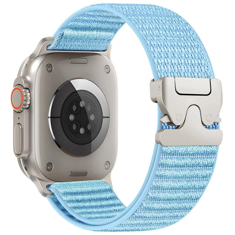 xDfind パラシュートバックル山柄ナイロンウォッチバンド、Apple Watch 42 / 44 / 45 / 46 / 49mm用、Apple Watch 38 / 40 / 41 / S10 42mm用