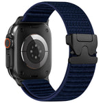 xDfind パラシュートバックル山柄ナイロンウォッチバンド、Apple Watch 42 / 44 / 45 / 46 / 49mm用、Apple Watch 38 / 40 / 41 / S10 42mm用
