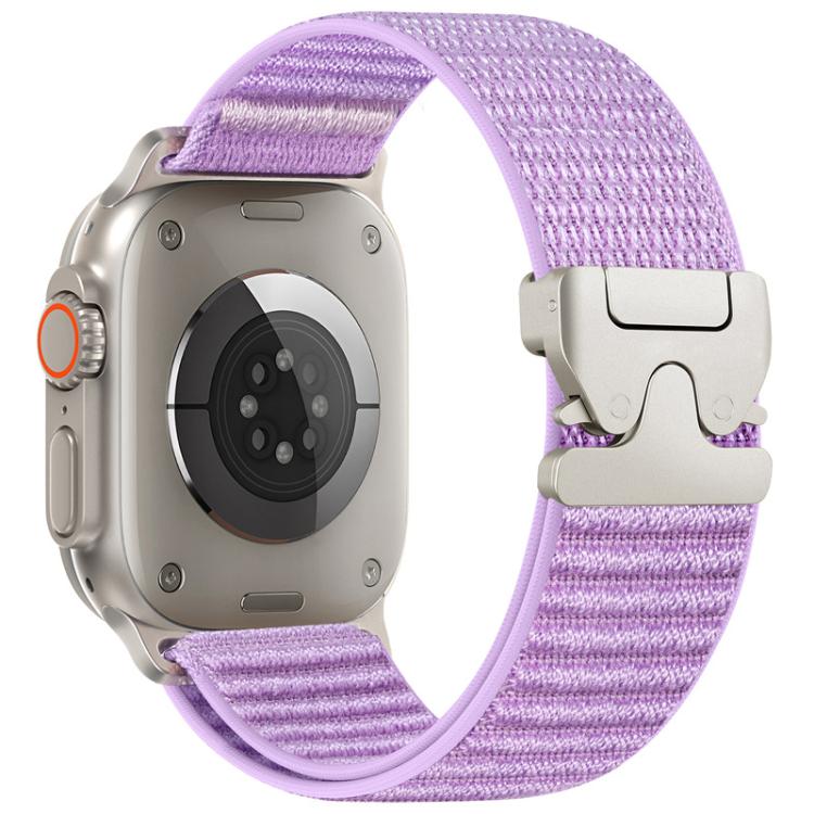 xDfind パラシュートバックル山柄ナイロンウォッチバンド、Apple Watch 42 / 44 / 45 / 46 / 49mm用、Apple Watch 38 / 40 / 41 / S10 42mm用