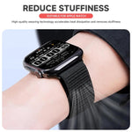 xDfind パラシュートバックル山柄ナイロンウォッチバンド、Apple Watch 42 / 44 / 45 / 46 / 49mm用、Apple Watch 38 / 40 / 41 / S10 42mm用