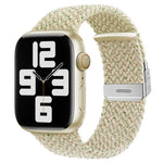 xDfind バックル留めステッチ編みナイロンウォッチバンド、Apple Watch 42 / 44 / 45 / 46 / 49mm用、Apple Watch 38 / 40 / 41 / S10 42mm用
