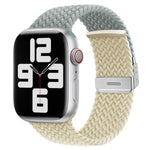 xDfind バックル留めステッチ編みナイロンウォッチバンド、Apple Watch 42 / 44 / 45 / 46 / 49mm用、Apple Watch 38 / 40 / 41 / S10 42mm用