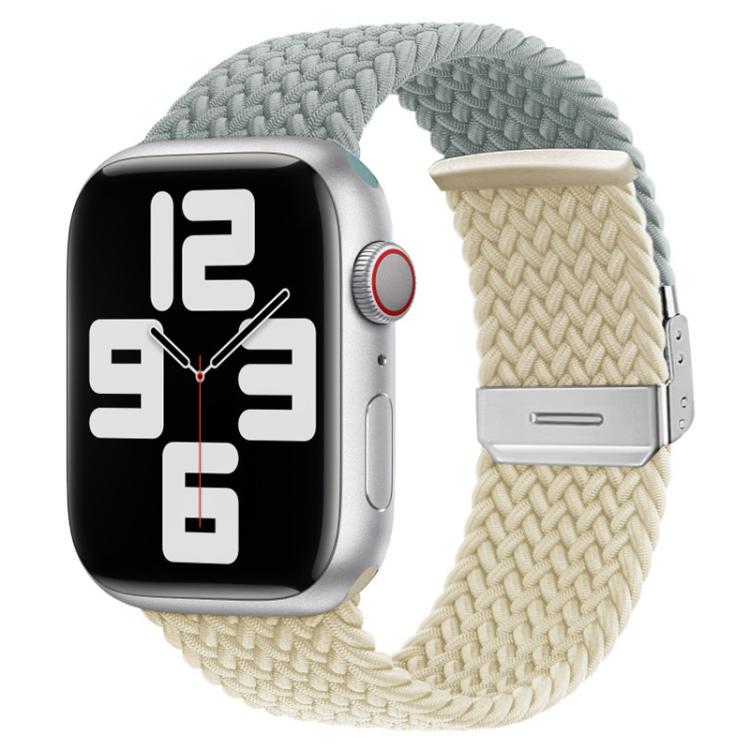 xDfind バックル留めステッチ編みナイロンウォッチバンド、Apple Watch 42 / 44 / 45 / 46 / 49mm用、Apple Watch 38 / 40 / 41 / S10 42mm用