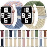 xDfind バックル留めステッチ編みナイロンウォッチバンド、Apple Watch 42 / 44 / 45 / 46 / 49mm用、Apple Watch 38 / 40 / 41 / S10 42mm用