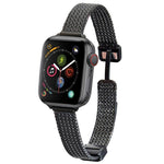 xDfind 小麦の穂 磁気バックル ステンレススチール製ウォッチバンド、Apple Watch 42 / 44 / 45 / 46 / 49mm用、Apple Watch 38 / 40 / 41 / S10 42mm用