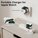 XL-16 3-in-1 20W USB + Type-C 多機能充電器 Apple Watch ワイヤレス充電機能付き、プラグ：USプラグ