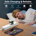 XL-16 3-in-1 20W USB + Type-C 多機能充電器 Apple Watch ワイヤレス充電機能付き、プラグ：USプラグ