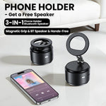 A5 多機能マグネット式スマホホルダー Bluetoothスピーカー、A5（ブラック）、A5（ダークブルー）