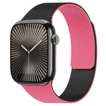 xDfind カラーブロック ライチテクスチャー 磁気シリコンウォッチバンド、Apple Watch 42 / 44 / 45 / 46 / 49mm用、Apple Watch 38 / 40 / 41 / S11 42mm用