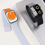 xDfind カラーブロック ライチテクスチャー 磁気シリコンウォッチバンド、Apple Watch 42 / 44 / 45 / 46 / 49mm用、Apple Watch 38 / 40 / 41 / S11 42mm用
