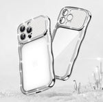 Wave Twisting Star Diamond Shockproof Electroplate TPU Phone Case, For iPhone 17 Pro Max, For iPhone 17 Pro, For iPhone 17, For iPhone 16 Pro Max, For iPhone 16 Pro, For iPhone 16
