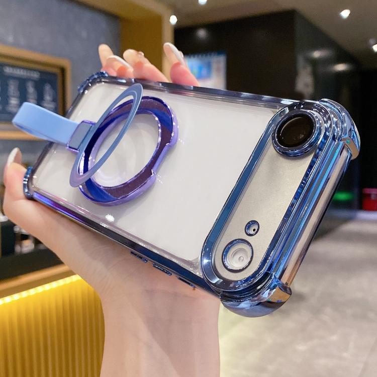 クリスタルシールドリングホルダー TPU＋アクリルマグネット式iPhoneケース、iPhone 17 Pro Max用、iPhone 17 Pro用、iPhone 17用、iPhone Air用、iPhone 16 Pro Max用、iPhone 16 Pro用