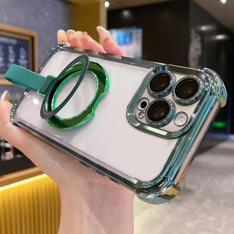 クリスタルシールドリングホルダー TPU＋アクリルマグネット式iPhoneケース、iPhone 17 Pro Max用、iPhone 17 Pro用、iPhone 17用、iPhone Air用、iPhone 16 Pro Max用、iPhone 16 Pro用