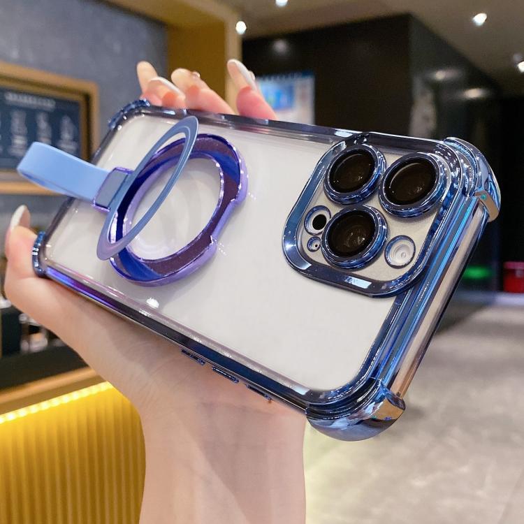 クリスタルシールドリングホルダー TPU＋アクリルマグネット式iPhoneケース、iPhone 16 Plus用、iPhone 16用、iPhone 15 Pro Max用、iPhone 15 Pro用、iPhone 15 Plus用、iPhone 15用