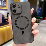 ラムスキンフェイクレザーマグネットスマホケース、iPhone 11用、iPhone 11 Pro用