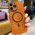 ラムスキンフェイクレザーマグネットスマホケース、iPhone 11用、iPhone 11 Pro用
