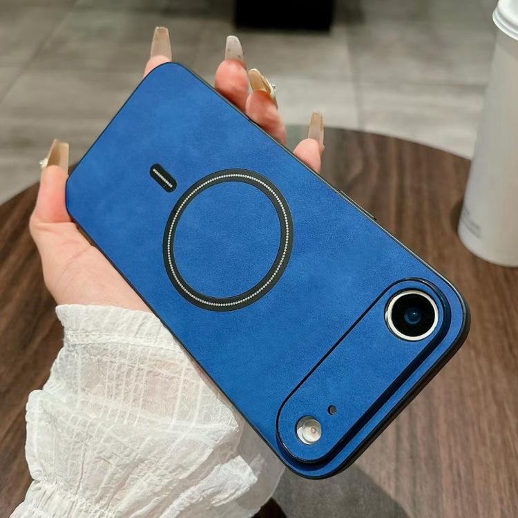 ラムスキン フェイクレザー 磁気携帯電話ケース、iPhone 17e / 16e用、iPhone 17 Pro Max用、iPhone 17 Pro用、iPhone 17用、iPhone Air用、iPhone 16 Pro Max用、iPhone 16 Pro用、iPhone 16 Plus用