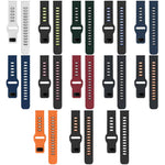 xDfind フラットヘッド二色シリコンウォッチバンド、Google Pixel Watch 4 / 3 / 2 / 1 41mm用
