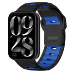 xDfind Flat-head Dual-color Silicone Watch Band, For Xiaomi Band 10 Pro / 9 Pro / Redmi Watch 6, For Redmi Watch 3 Active / Watch 3 Lite, For Redmi Watch 3
