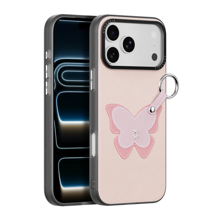 DUX DUCIS LUVYシリーズ 携帯電話ケース 指リングバックル付き、iPhone 17 Pro Max用、iPhone 17 Pro用、iPhone 17用