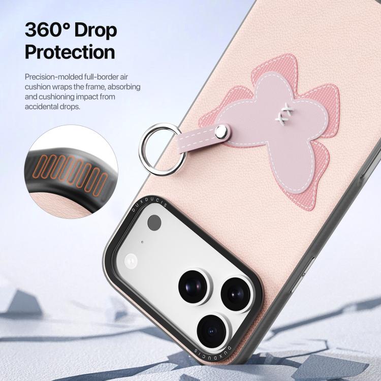 DUX DUCIS LUVYシリーズ 携帯電話ケース 指リングバックル付き、iPhone 17 Pro Max用、iPhone 17 Pro用、iPhone 17用
