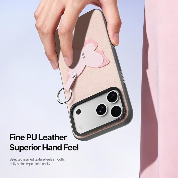 DUX DUCIS LUVYシリーズ 携帯電話ケース 指リングバックル付き、iPhone 17 Pro Max用、iPhone 17 Pro用、iPhone 17用
